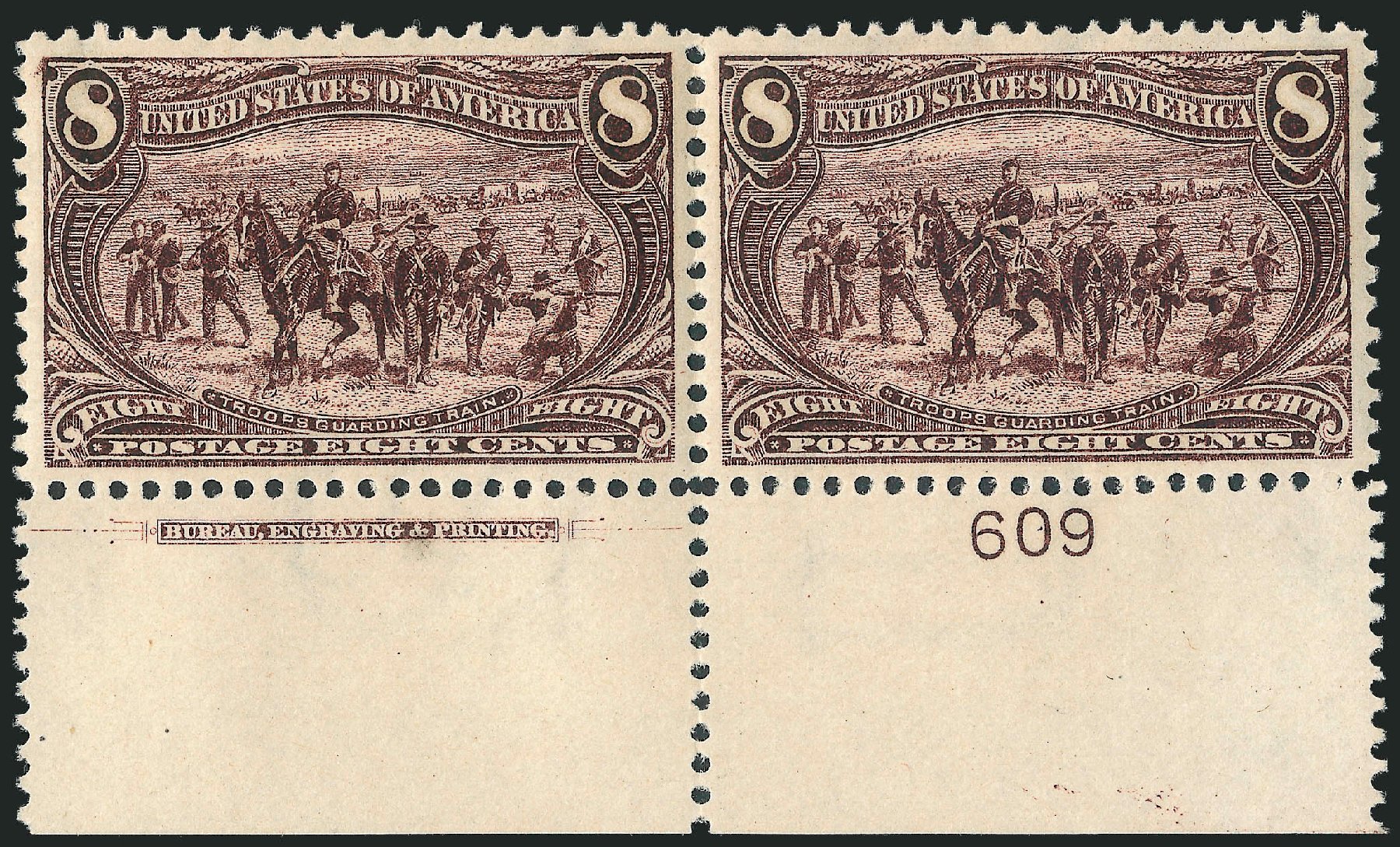 US Stamps Value Scott Catalog #289 - 1898 8c Trans Mississippi Exposition. Robert Siegel Auction Galleries, Mar 2011, Sale 1007, Lot 2546