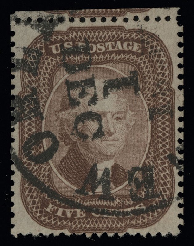 US Stamp Price Scott Catalog # 29: 5c 1859 Jefferson. Spink Shreves Galleries, Aug 2013, Sale 144, Lot 120