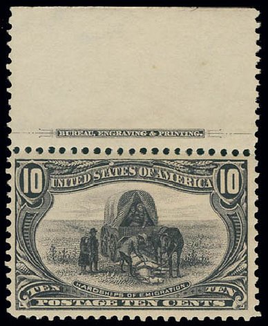 US Stamp Values Scott #290 - 10c 1898 Trans Mississippi Exposition. Matthew Bennett International, Jun 2008, Sale 328, Lot 817