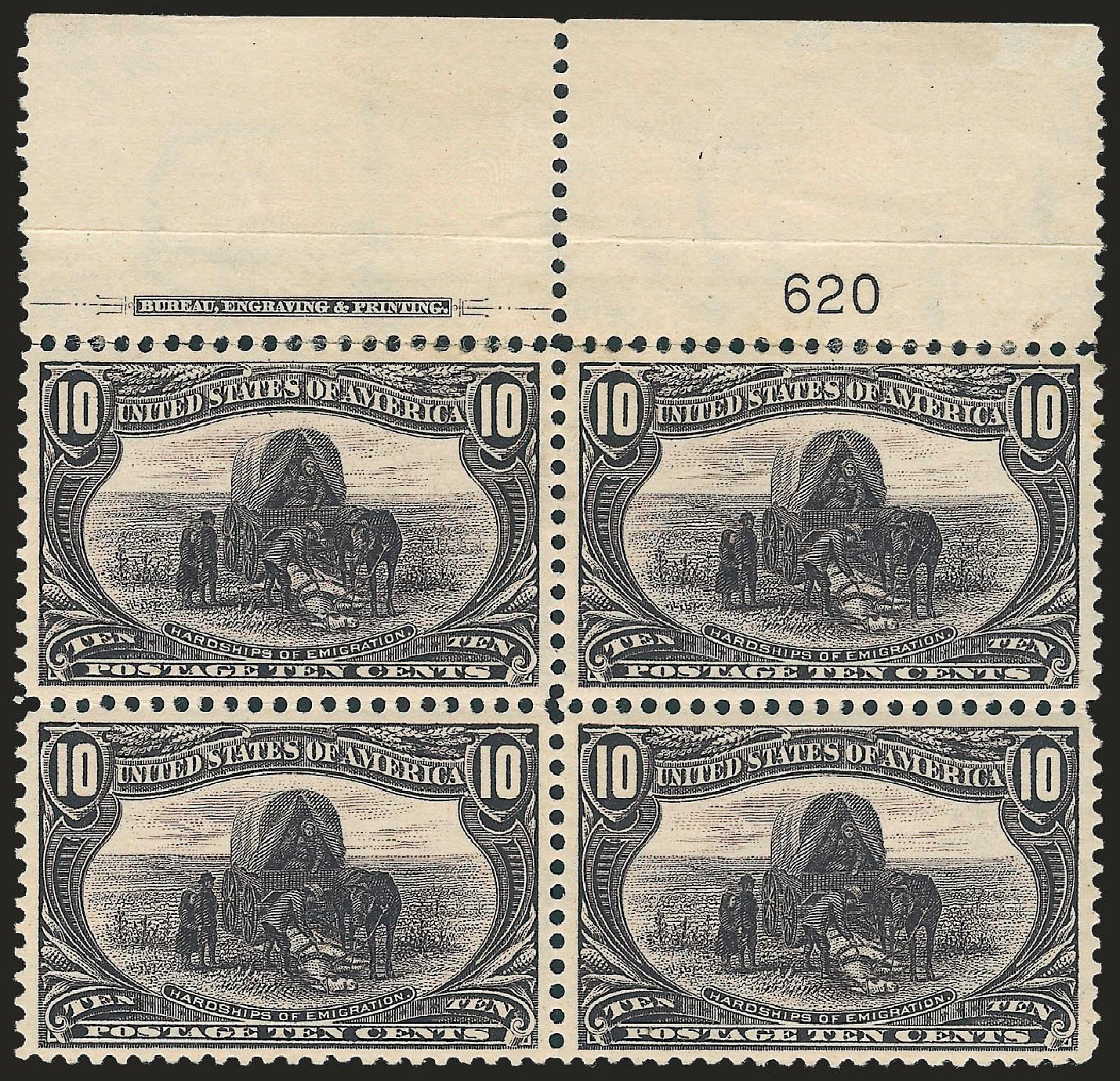 Value of US Stamps Scott Catalogue # 290: 10c 1898 Trans Mississippi Exposition. Robert Siegel Auction Galleries, Dec 2009, Sale 982, Lot 5647