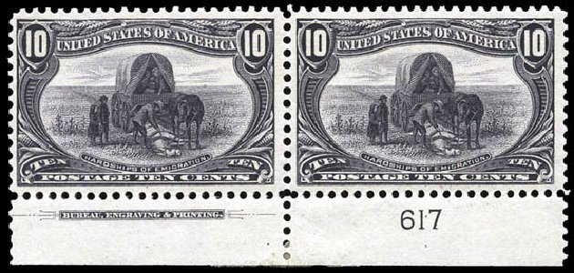 US Stamps Price Scott Catalogue 290: 1898 10c Trans Mississippi Exposition. Matthew Bennett International, Sep 2011, Sale 338, Lot 1898