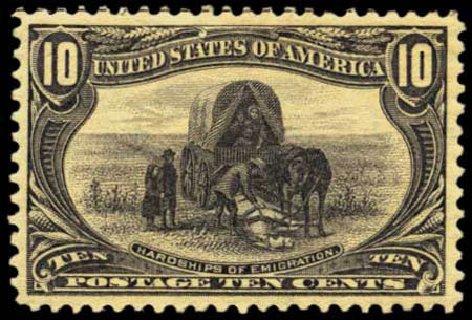 US Stamp Prices Scott Catalogue 290 - 1898 10c Trans Mississippi Exposition. Harmer-Schau Auction Galleries, Feb 2012, Sale 92, Lot 1058