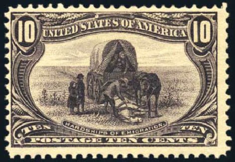 Value of US Stamps Scott Catalog #290 - 1898 10c Trans Mississippi Exposition. Harmer-Schau Auction Galleries, Jul 2010, Sale 86, Lot 479