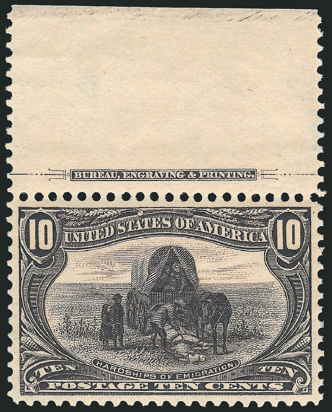 US Stamp Price Scott Catalogue # 290: 1898 10c Trans Mississippi Exposition. Robert Siegel Auction Galleries, Dec 2010, Sale 1000, Lot 1159