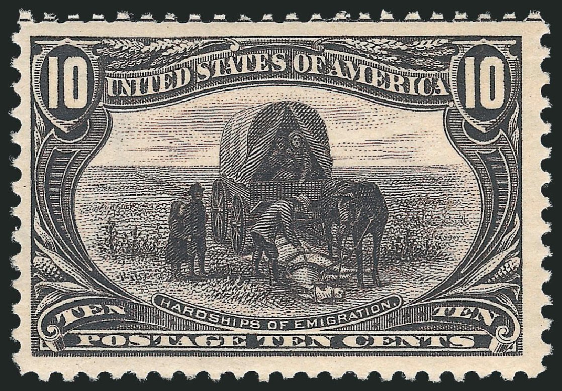 US Stamps Value Scott Catalogue #290 - 1898 10c Trans Mississippi Exposition. Robert Siegel Auction Galleries, Jun 2012, Sale 1026, Lot 1350