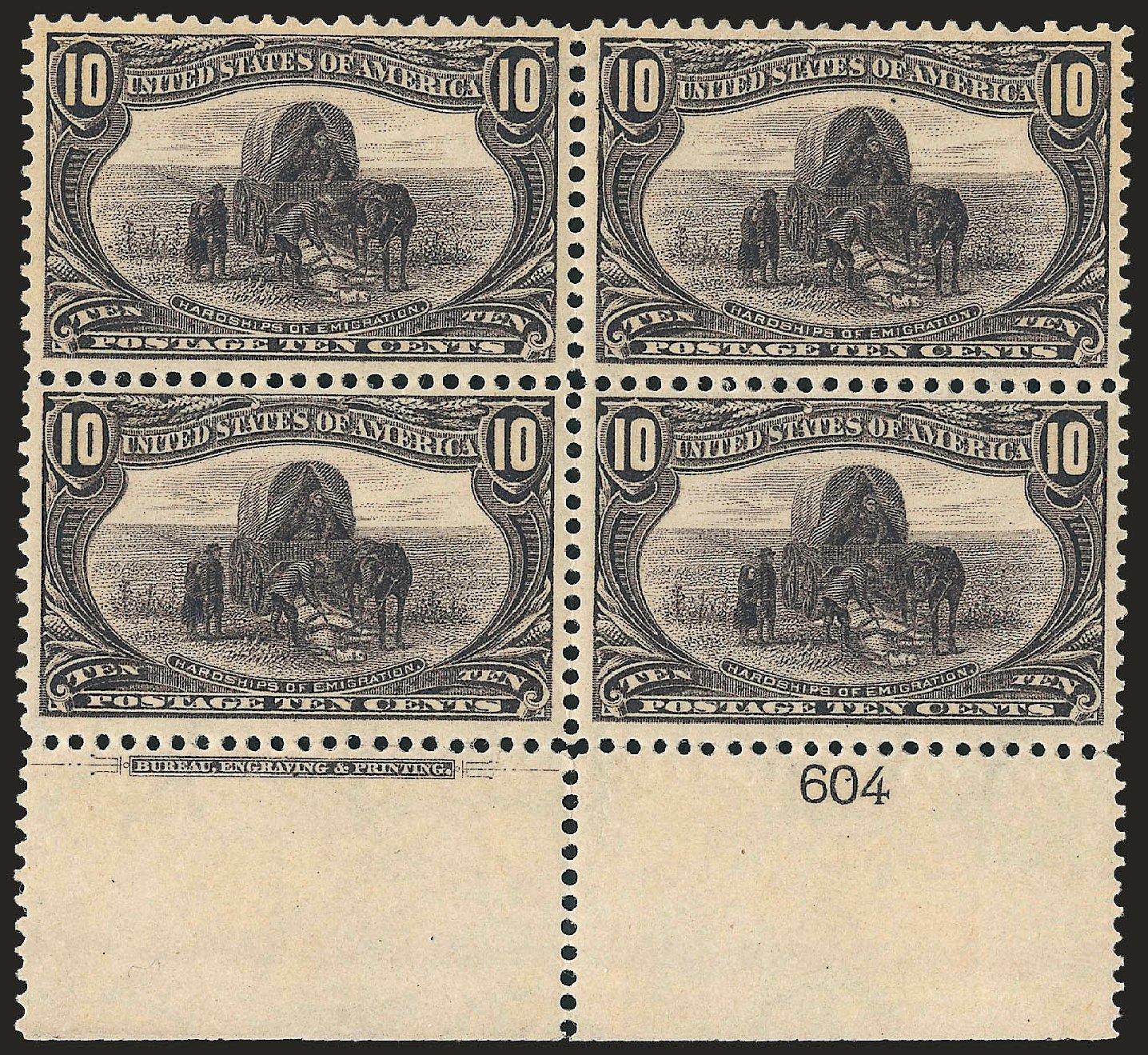 US Stamps Price Scott Catalogue #290 - 10c 1898 Trans Mississippi Exposition. Robert Siegel Auction Galleries, Oct 2008, Sale 963, Lot 910
