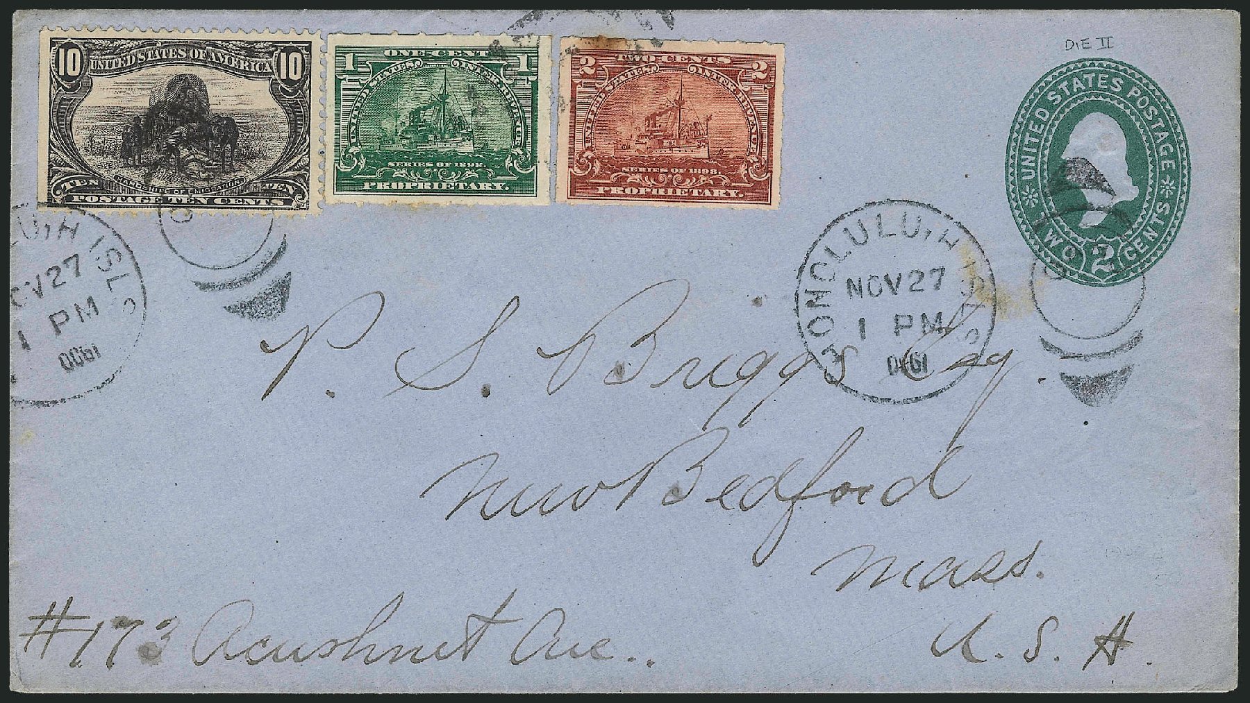 US Stamps Price Scott 290: 10c 1898 Trans Mississippi Exposition. Robert Siegel Auction Galleries, Nov 2013, Sale 1056, Lot 421