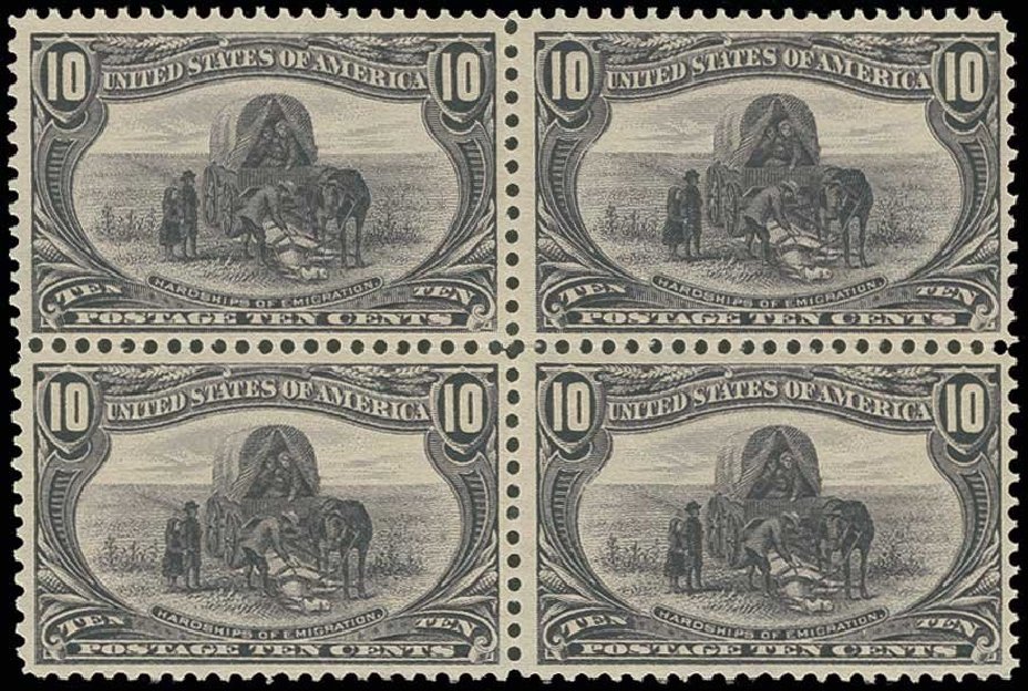 Value of US Stamp Scott Catalog 290 - 10c 1898 Trans Mississippi Exposition. H.R. Harmer, Jun 2013, Sale 3003, Lot 1184