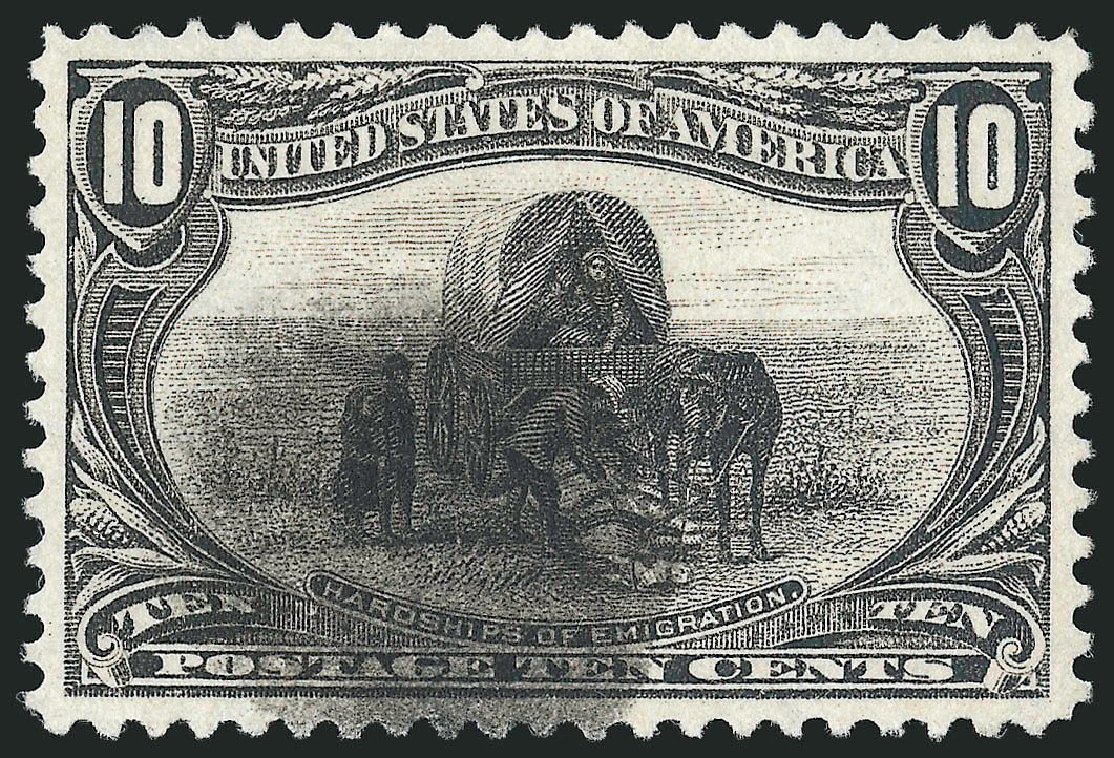 Value of US Stamps Scott Catalogue #290: 1898 10c Trans Mississippi Exposition. Robert Siegel Auction Galleries, Nov 2014, Sale 1084, Lot 3664
