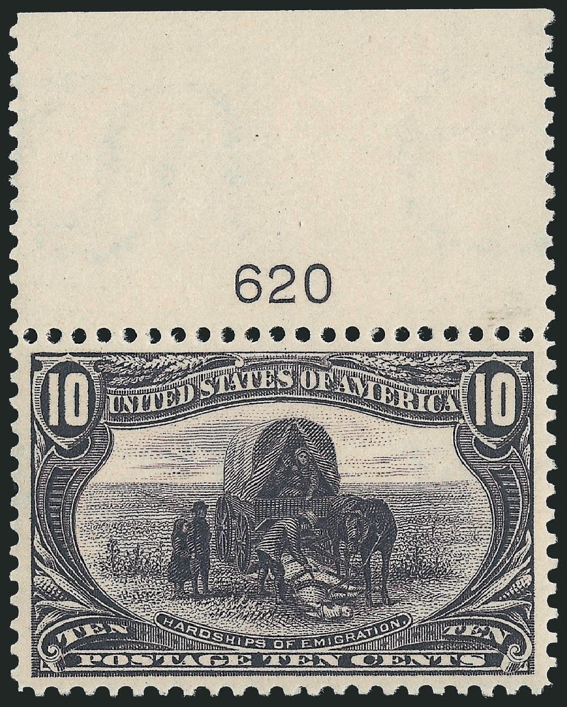 Value of US Stamp Scott Cat. 290 - 1898 10c Trans Mississippi Exposition. Robert Siegel Auction Galleries, Jun 2009, Sale 973, Lot 174