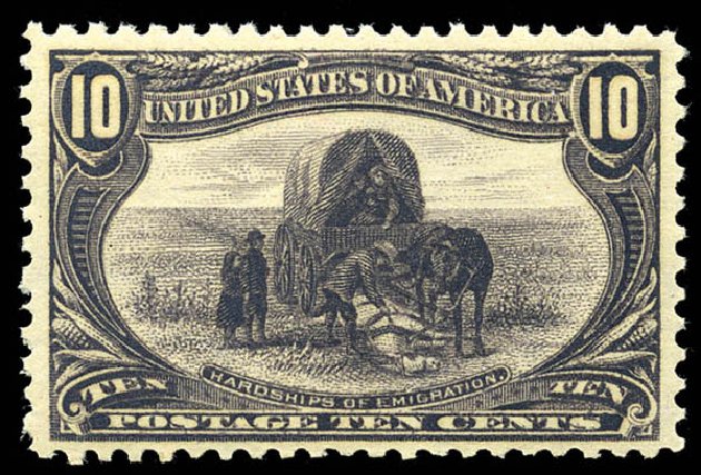 US Stamps Prices Scott Catalogue #290 - 10c 1898 Trans Mississippi Exposition. Matthew Bennett International, Mar 2012, Sale 344, Lot 4475