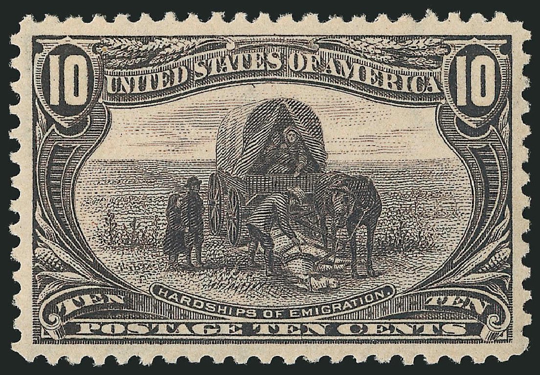 US Stamps Price Scott 290: 1898 10c Trans Mississippi Exposition. Robert Siegel Auction Galleries, Mar 2012, Sale 1019, Lot 635