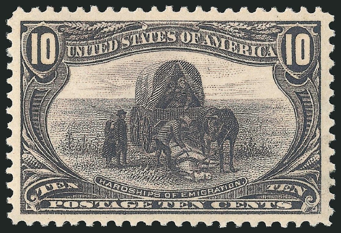 Costs of US Stamps Scott 290: 10c 1898 Trans Mississippi Exposition. Robert Siegel Auction Galleries, Dec 2014, Sale 1090, Lot 1415