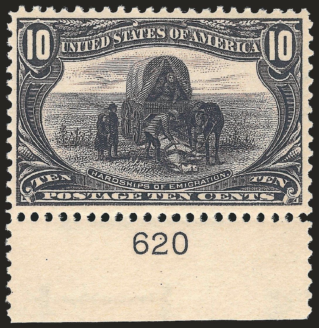 Costs of US Stamp Scott # 290 - 1898 10c Trans Mississippi Exposition. Robert Siegel Auction Galleries, Sep 2009, Sale 976, Lot 1825
