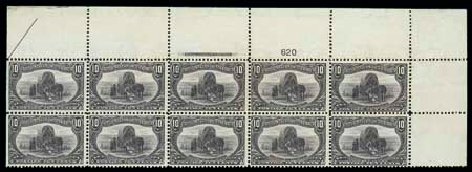 US Stamps Prices Scott Cat. 290: 10c 1898 Trans Mississippi Exposition. Matthew Bennett International, Dec 2007, Sale 325, Lot 1852