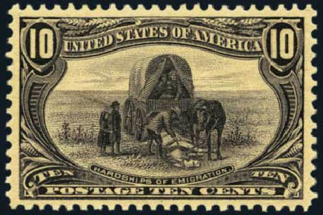 Costs of US Stamp Scott Cat. 290: 10c 1898 Trans Mississippi Exposition. Harmer-Schau Auction Galleries, Aug 2012, Sale 94, Lot 1422