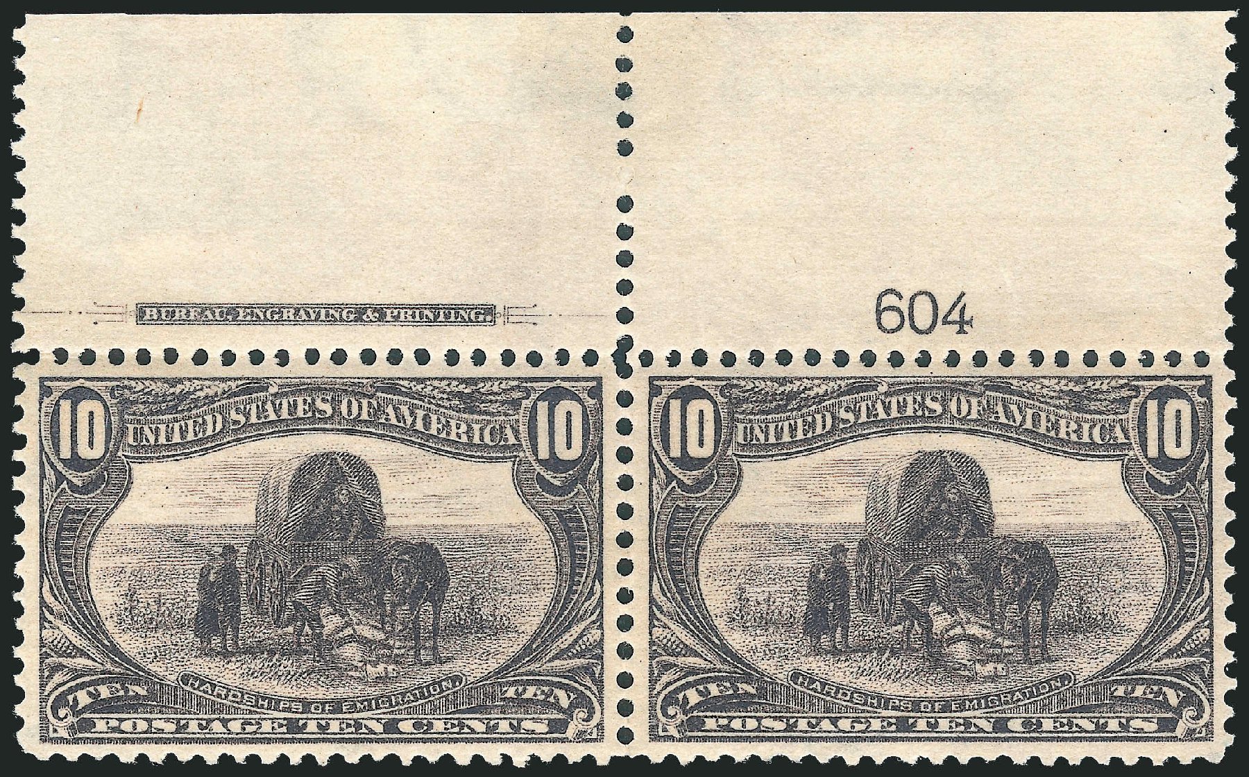 Value of US Stamps Scott #290: 1898 10c Trans Mississippi Exposition. Robert Siegel Auction Galleries, Jul 2013, Sale 1050, Lot 432