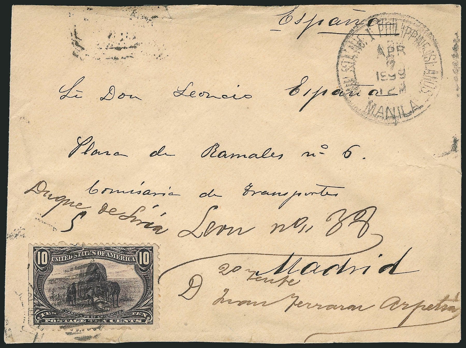 US Stamp Price Scott Catalog 290 - 1898 10c Trans Mississippi Exposition. Robert Siegel Auction Galleries, Nov 2013, Sale 1056, Lot 422