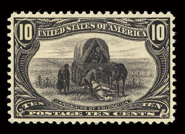 Cost of US Stamp Scott Catalogue #290 - 1898 10c Trans Mississippi Exposition. Spink Shreves Galleries, Aug 2013, Sale 144, Lot 192