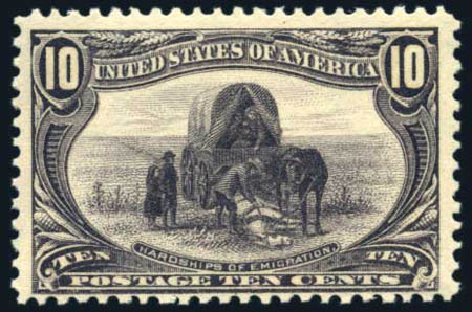 Cost of US Stamp Scott Catalog #290 - 1898 10c Trans Mississippi Exposition. Harmer-Schau Auction Galleries, Feb 2010, Sale 84, Lot 1493
