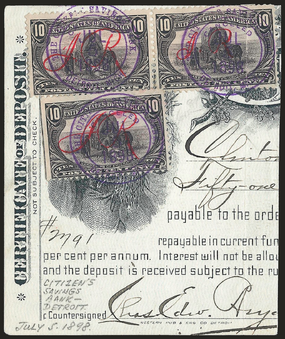 Value of US Stamps Scott Catalogue #290: 10c 1898 Trans Mississippi Exposition. Robert Siegel Auction Galleries, Dec 2009, Sale 977, Lot 853
