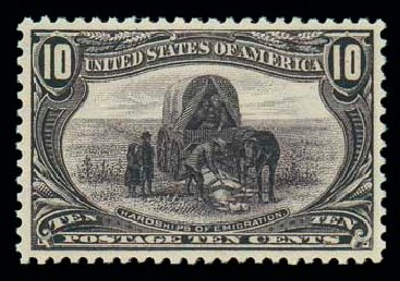 US Stamps Price Scott Catalogue #290 - 1898 10c Trans Mississippi Exposition. Matthew Bennett International, Oct 2007, Sale 322, Lot 2136