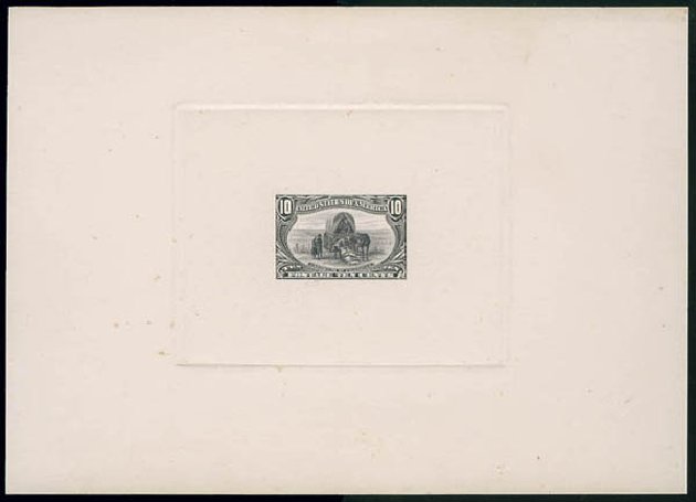 Value of US Stamp Scott Catalog #290: 10c 1898 Trans Mississippi Exposition. Matthew Bennett International, Jun 2008, Sale 328, Lot 816