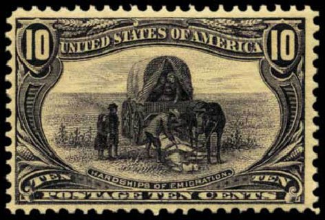 US Stamp Value Scott #290 - 10c 1898 Trans Mississippi Exposition. Harmer-Schau Auction Galleries, Feb 2012, Sale 92, Lot 1056