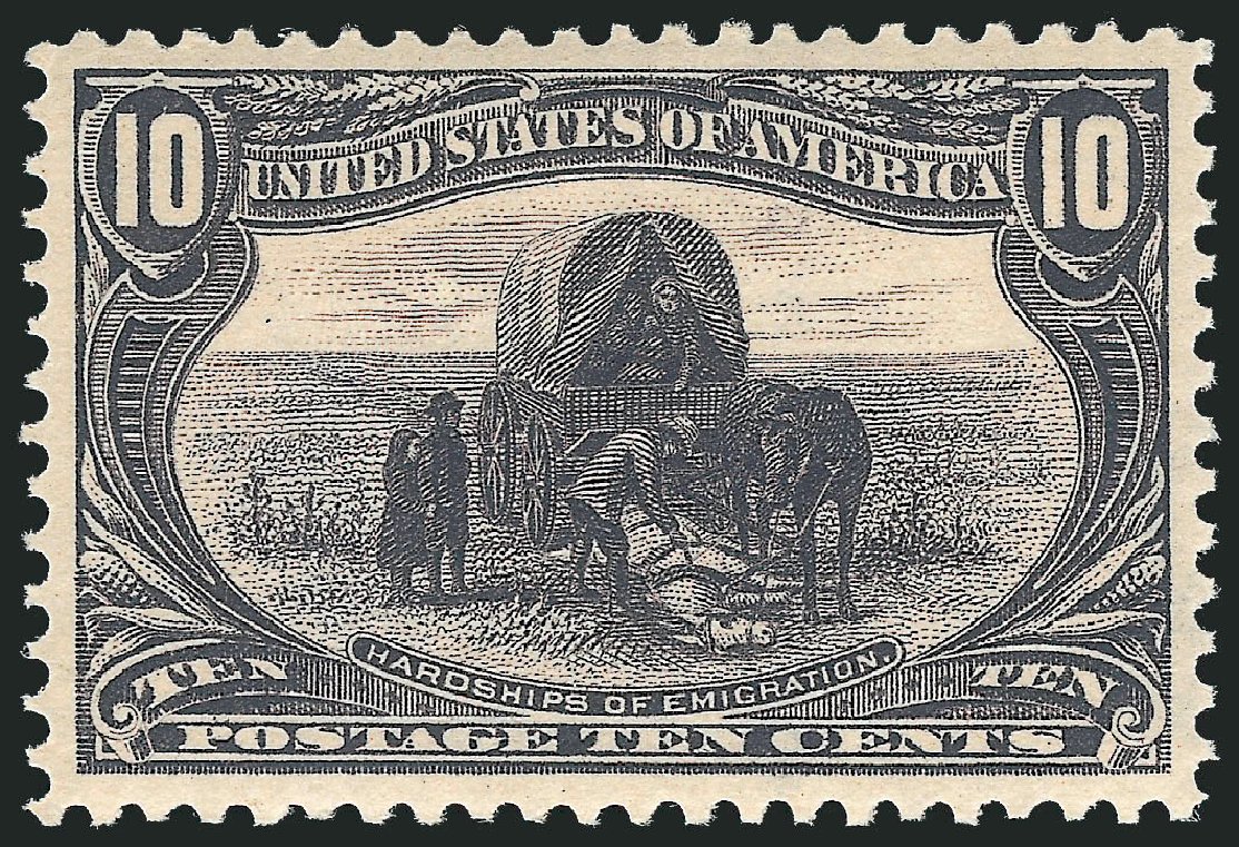 Value of US Stamps Scott 290: 1898 10c Trans Mississippi Exposition. Robert Siegel Auction Galleries, Oct 2011, Sale 1014, Lot 1646