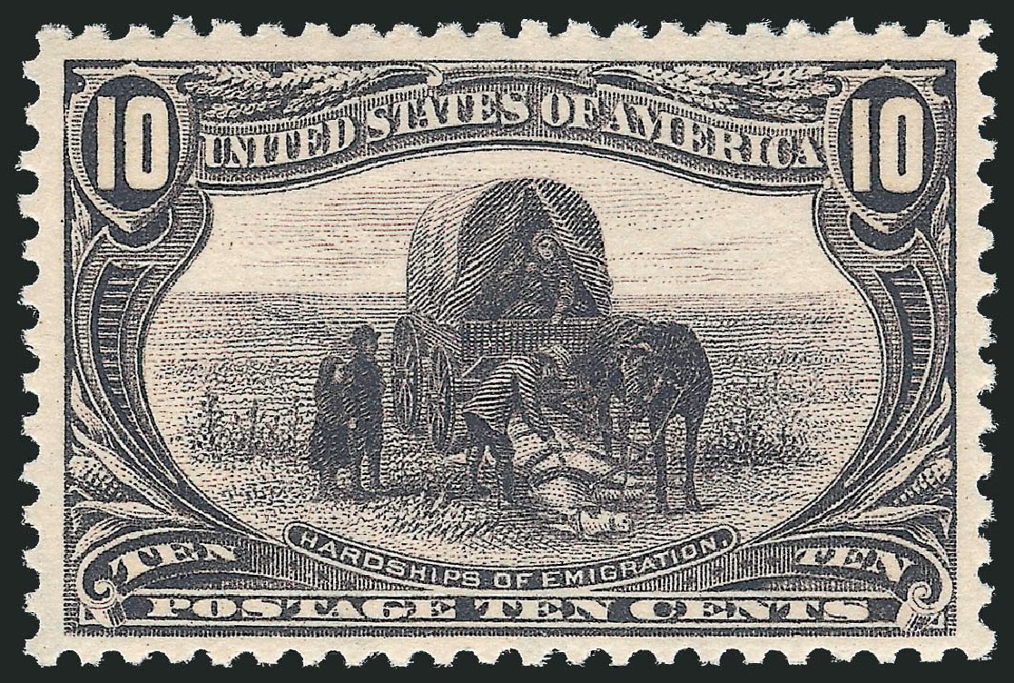 Costs of US Stamp Scott Catalog #290 - 10c 1898 Trans Mississippi Exposition. Robert Siegel Auction Galleries, Dec 2011, Sale 1017, Lot 726
