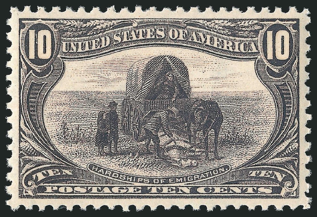 US Stamps Prices Scott Catalogue #290: 1898 10c Trans Mississippi Exposition. Robert Siegel Auction Galleries, Nov 2012, Sale 1034, Lot 276