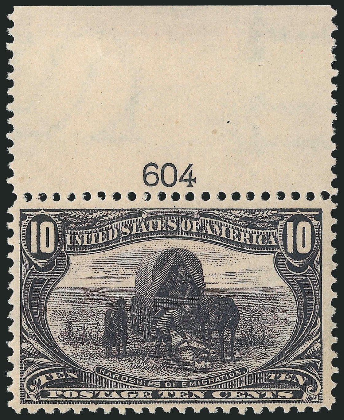 US Stamp Values Scott Catalogue 290: 10c 1898 Trans Mississippi Exposition. Robert Siegel Auction Galleries, Mar 2013, Sale 1040, Lot 1596