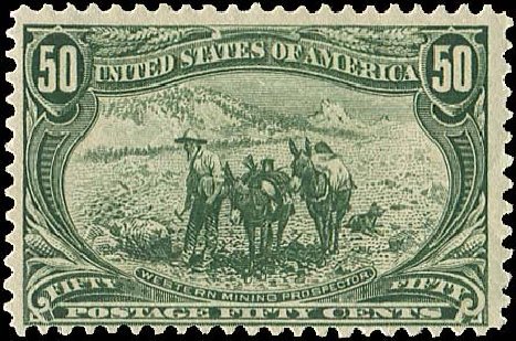 US Stamp Price Scott Catalogue # 291: 50c 1898 Trans Mississippi Exposition. Regency-Superior, Nov 2014, Sale 108, Lot 608