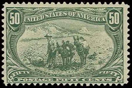 Prices of US Stamps Scott Catalogue # 291: 50c 1898 Trans Mississippi Exposition. H.R. Harmer, Nov 2013, Sale 3004, Lot 1209