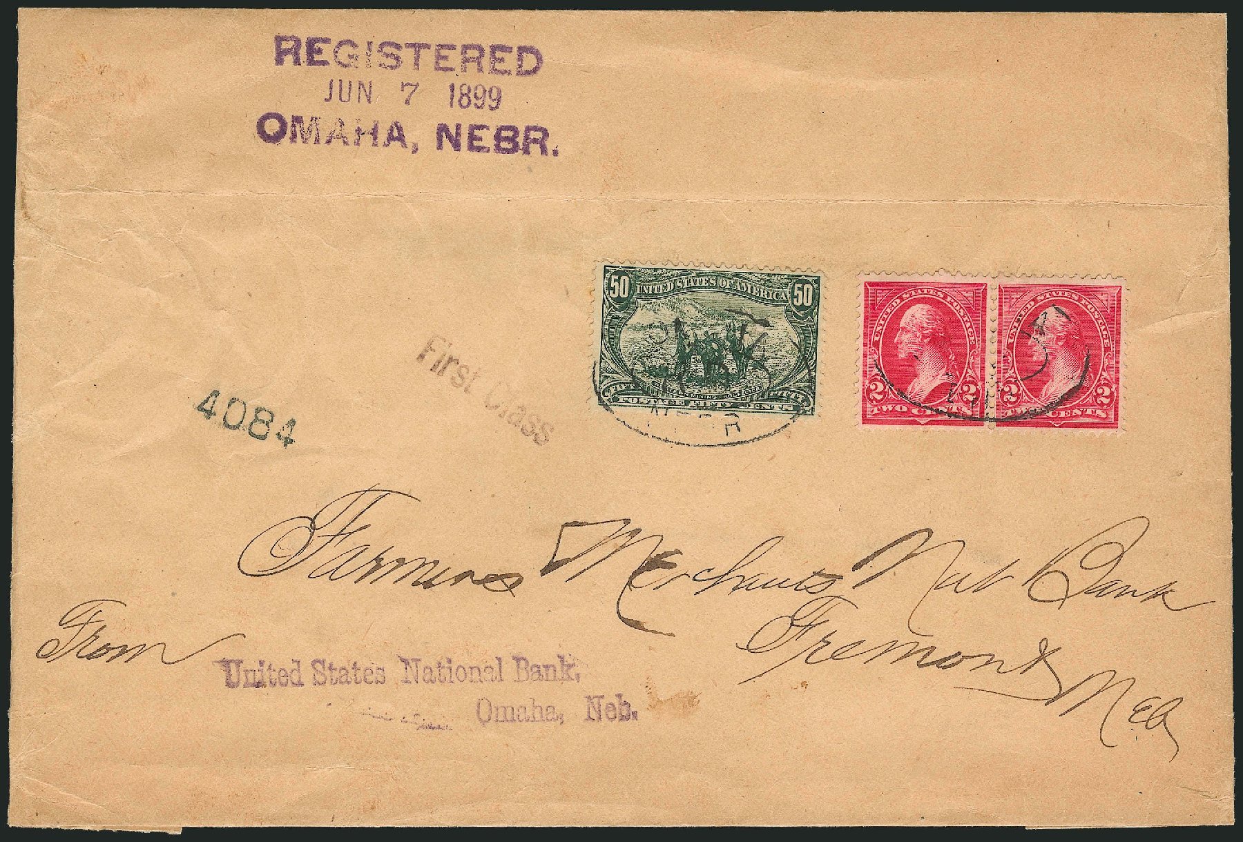 Price of US Stamp Scott Catalog #291: 50c 1898 Trans Mississippi Exposition. Robert Siegel Auction Galleries, Nov 2013, Sale 1056, Lot 429