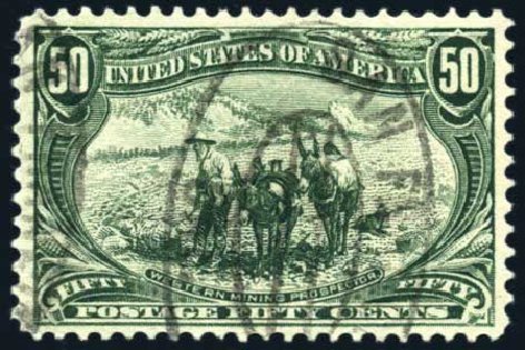 Prices of US Stamp Scott Catalogue # 291: 50c 1898 Trans Mississippi Exposition. Harmer-Schau Auction Galleries, Feb 2009, Sale 80, Lot 1245
