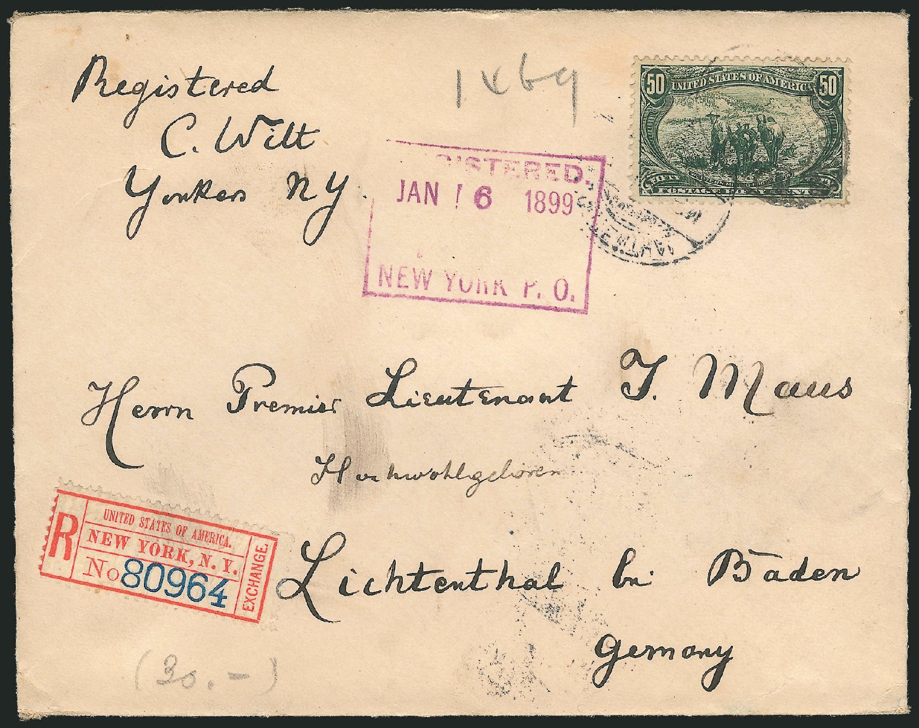 Prices of US Stamps Scott Catalogue 291 - 1898 50c Trans Mississippi Exposition. Robert Siegel Auction Galleries, Nov 2013, Sale 1056, Lot 432