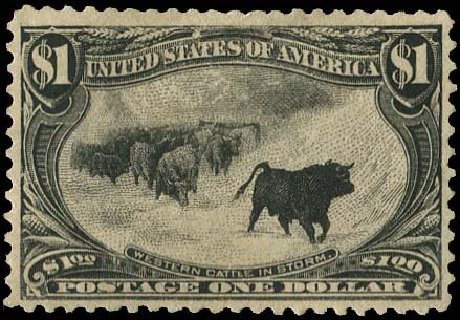 Price of US Stamp Scott Catalog # 292: 1898 US$1.00 Trans Mississippi Exposition. Regency-Superior, Nov 2014, Sale 108, Lot 611