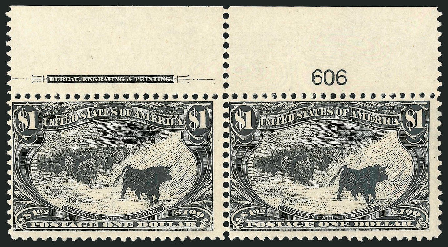 Price of US Stamp Scott 292: 1898 US$1.00 Trans Mississippi Exposition. Robert Siegel Auction Galleries, Feb 2015, Sale 1092, Lot 1244