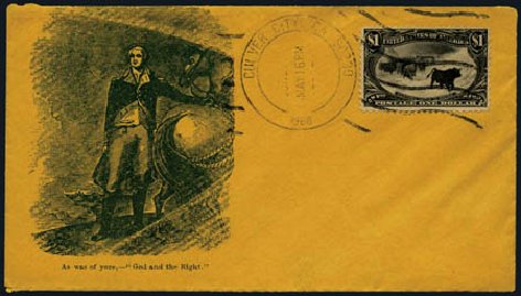 US Stamp Price Scott Catalogue #292: 1898 US$1.00 Trans Mississippi Exposition. Harmer-Schau Auction Galleries, Oct 2011, Sale 91, Lot 253