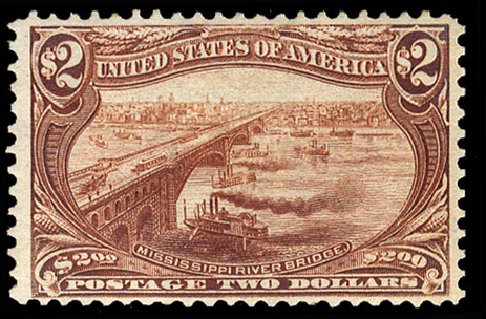 US Stamp Price Scott Catalog #293: 1898 US$2.00 Trans Mississippi Exposition. Cherrystone Auctions, Apr 2011, Sale 201104, Lot 1018