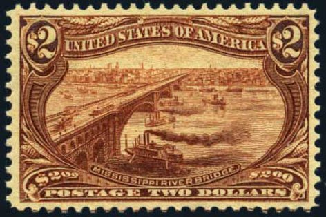 Costs of US Stamps Scott Catalogue #293 - 1898 US$2.00 Trans Mississippi Exposition. Harmer-Schau Auction Galleries, Aug 2012, Sale 94, Lot 1438