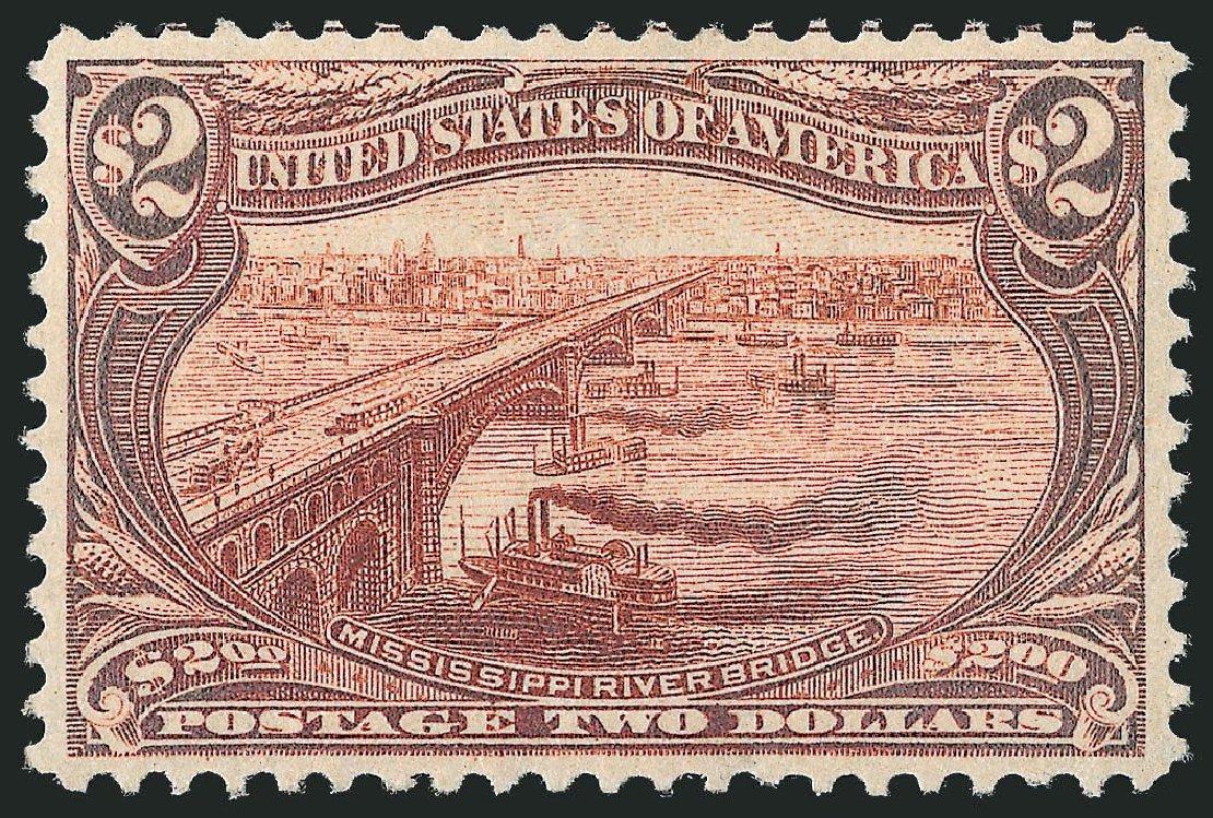 US Stamps Price Scott Catalog # 293: US$2.00 1898 Trans Mississippi Exposition. Robert Siegel Auction Galleries, Nov 2014, Sale 1084, Lot 3669