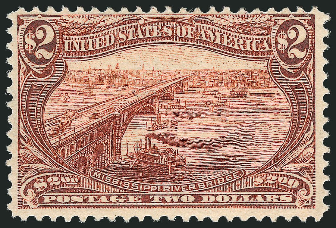 US Stamps Price Scott Catalog # 293: US$2.00 1898 Trans Mississippi Exposition. Robert Siegel Auction Galleries, Oct 2010, Sale 997, Lot 5819