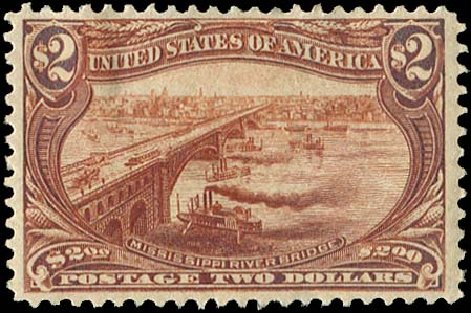 Costs of US Stamps Scott 293: 1898 US$2.00 Trans Mississippi Exposition. Regency-Superior, Jan 2015, Sale 109, Lot 1060