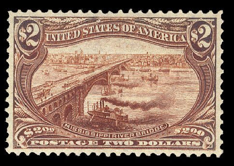 Costs of US Stamps Scott Cat. #293 - US$2.00 1898 Trans Mississippi Exposition. Cherrystone Auctions, Mar 2009, Sale 200903, Lot 191
