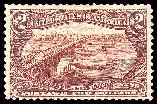 Prices of US Stamp Scott Catalogue 293: US$2.00 1898 Trans Mississippi Exposition. Spink Shreves Galleries, Jan 2014, Sale 146, Lot 341