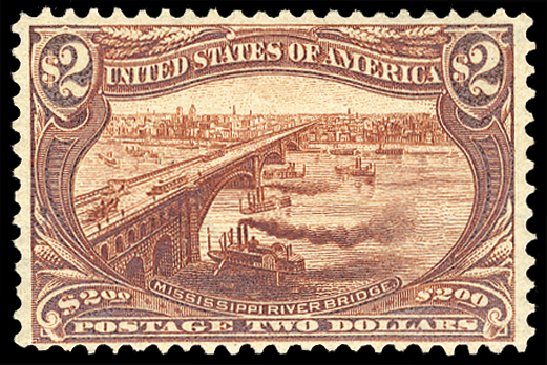 Price of US Stamp Scott Catalog # 293: US$2.00 1898 Trans Mississippi Exposition. Cherrystone Auctions, Feb 2011, Sale 201102, Lot 84