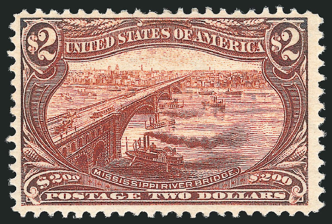 US Stamps Price Scott Cat. # 293: 1898 US$2.00 Trans Mississippi Exposition. Robert Siegel Auction Galleries, Oct 2011, Sale 1014, Lot 1674