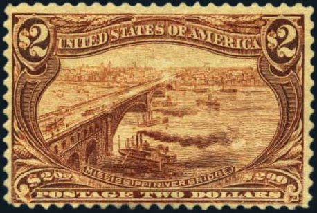 US Stamps Price Scott Cat. #293: 1898 US$2.00 Trans Mississippi Exposition. Harmer-Schau Auction Galleries, Aug 2012, Sale 94, Lot 1445